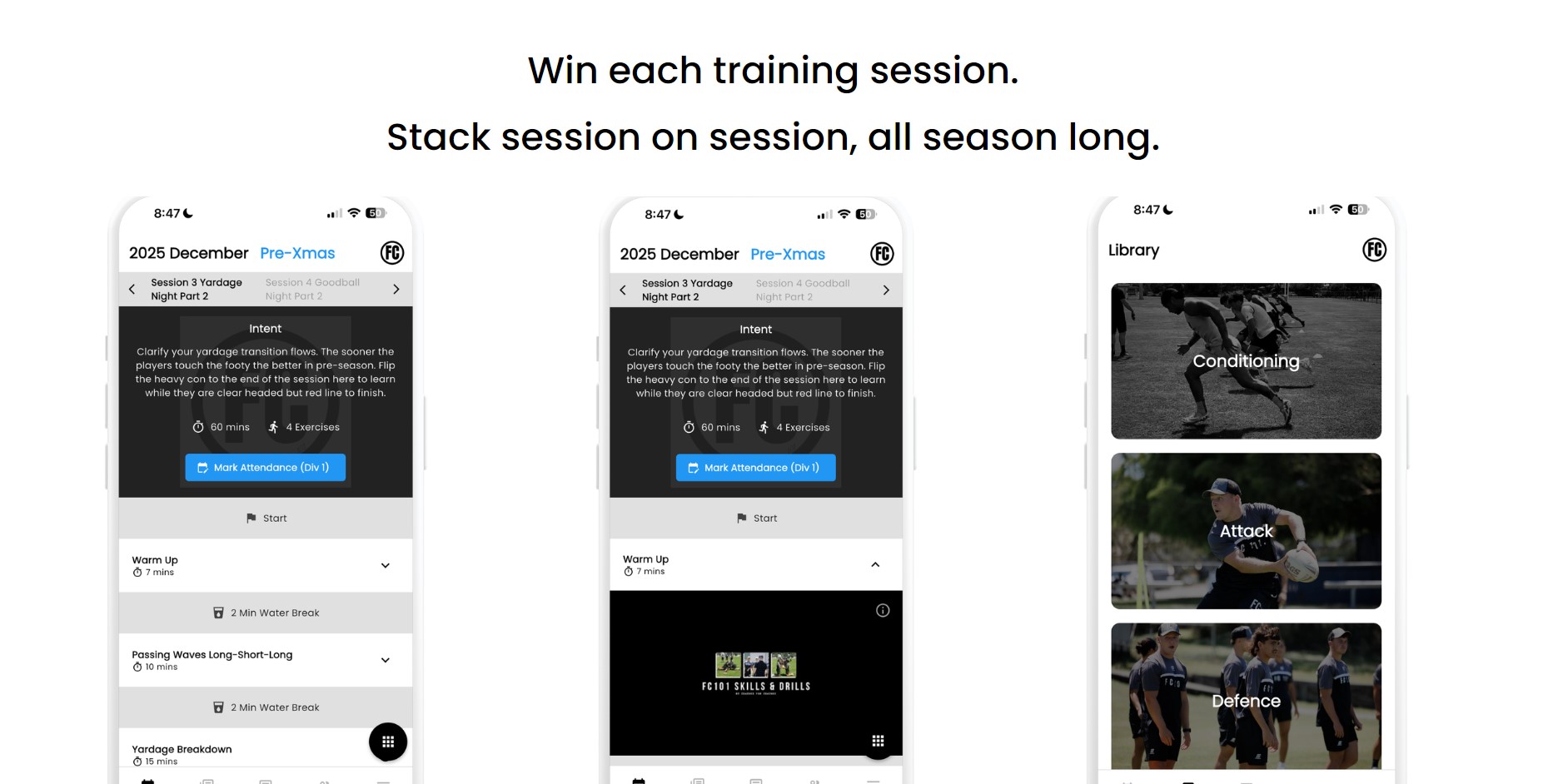 FootyCoach 101 app