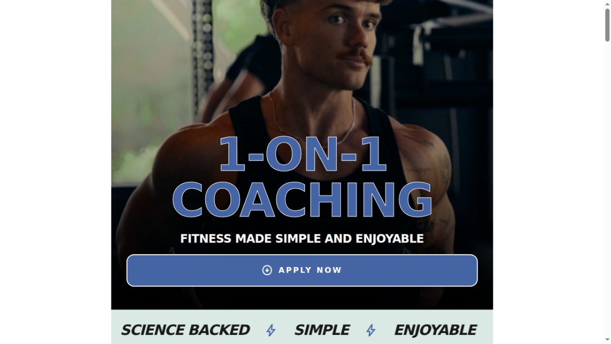 What Doin Coaching website screenshot